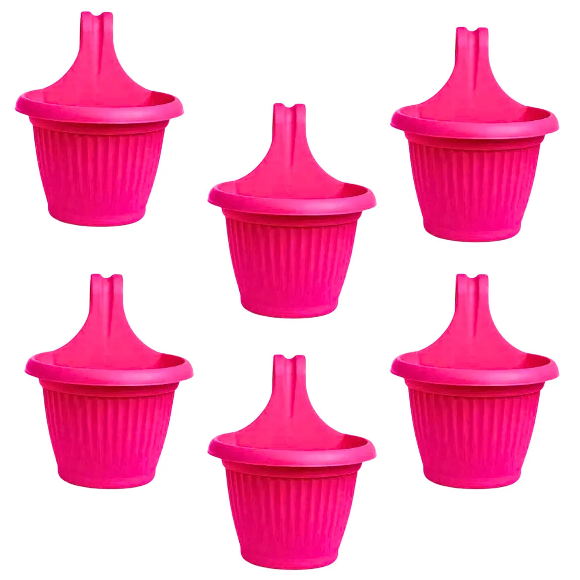 Buy Harshdeep Premium Bello Hook "Pink" - Pot (Set of 6) Online at Lalitenterprise