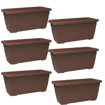 Buy Harshdeep Premium Window Planter 60 (Mocca) "Set of 6" Online at Lalitenterprise