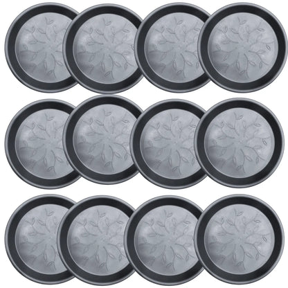 Buy Harshdeep Premium Plastic Tray (14"Inch) Grey "Set of 12" Online at Lalitenterprise