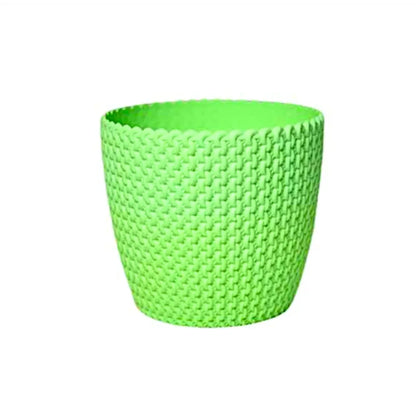 Buy Harshdeep Capri Plastic Pot "Green" Online at Lalitenterprise