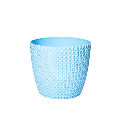 Buy Harshdeep Capri Plastic Pot "Blue" Online at Lalitenterprise