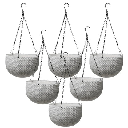 Buy Harshdeep Capri Hanging Blue - White (Set of 6) Online at Lalitenterprise 