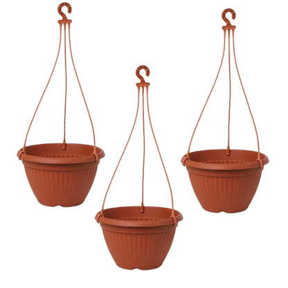 Buy Harshdeep Premium Bello Hanging Orange - Planter "Set of 3" Online at Lalitenterprise