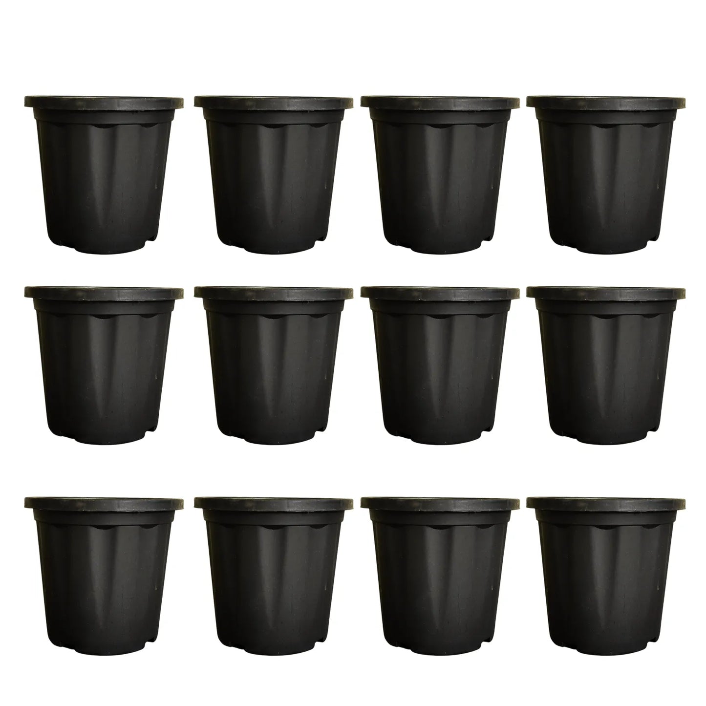 Gardening Plastic Pots - Black