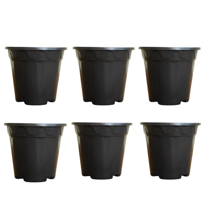 Gardening Plastic Pots - Black