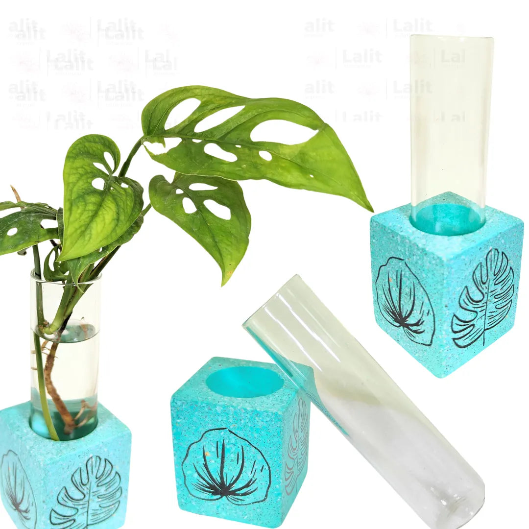 Buy Single Concrete Propagation Test Tube with Stand "Green" Online at Lalitenterprise