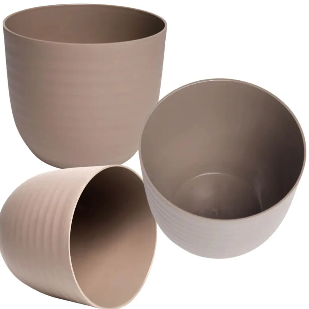 Buy Harshdeep Premium "Verona 22" Mocca - Planter (Set of 3) Online at Lalitenterprise